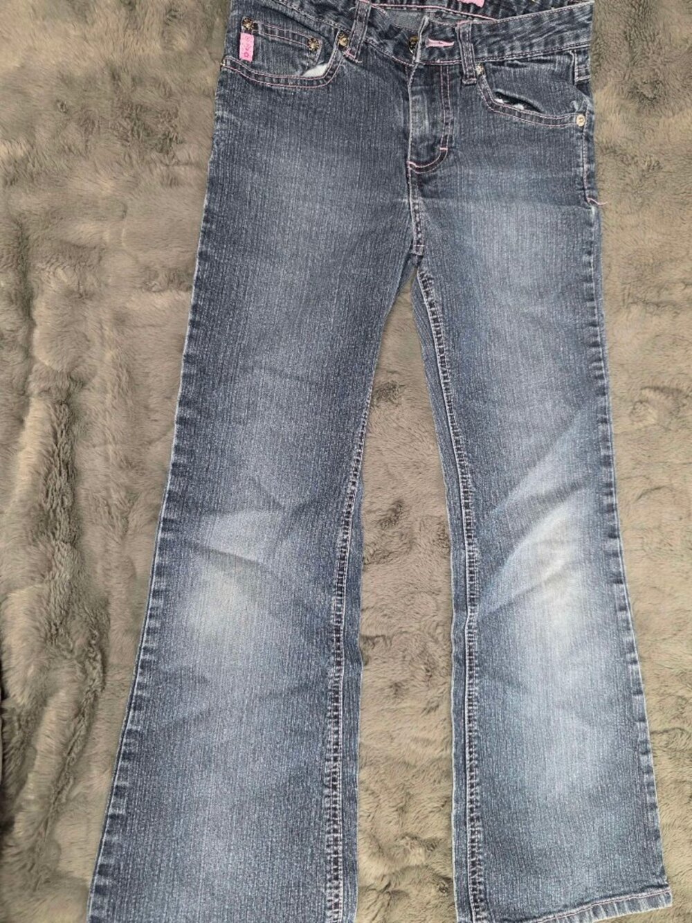 Vintage Y2K Mudd Girls Size 8 Reg Jeans